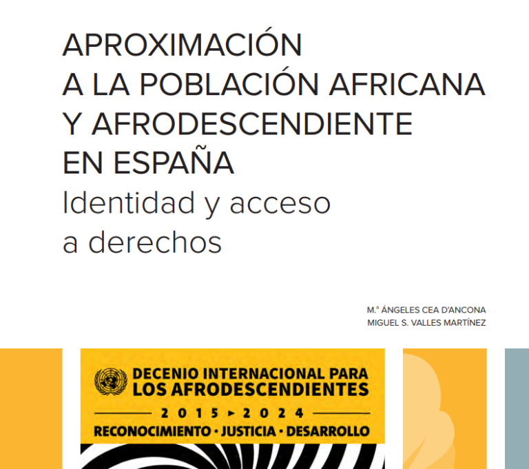 Aproximación a la población africana y afrodescendientes en España. Identidad y acceso a derechos