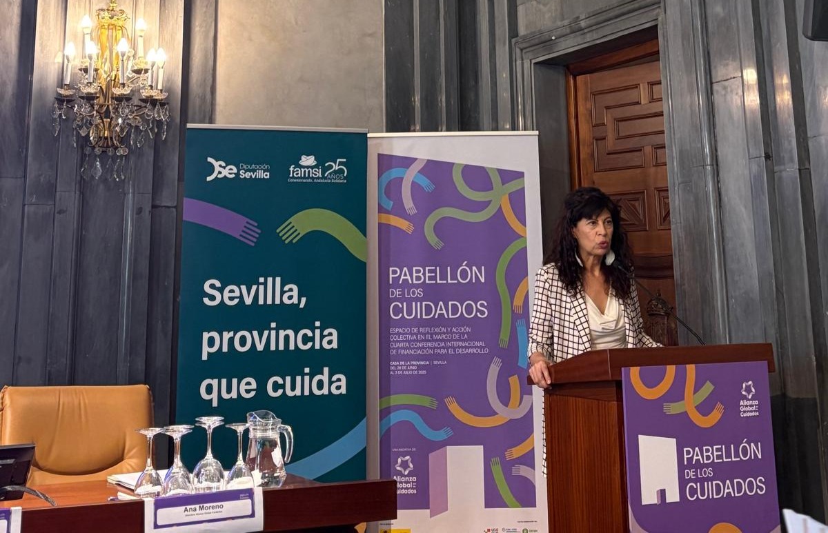 Imagen del artículo La ministra de Igualdad defiende la necesidad de tejer redes internacionales para cerrar la brecha de los cuidados