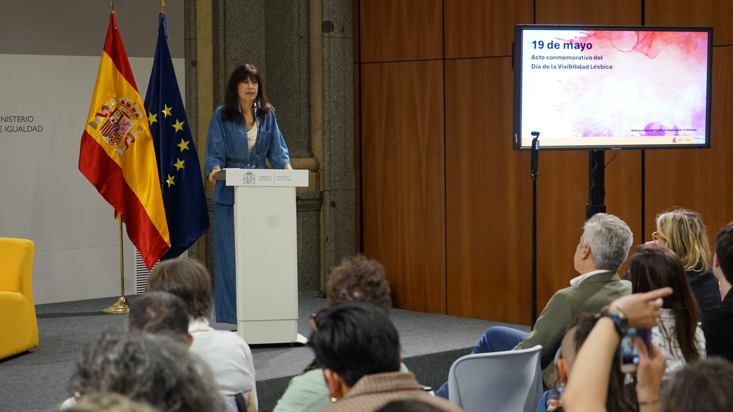 Imagen del artículo El Ministerio de Igualdad celebra un acto conmemorativo con motivo del Día de la Visibilidad Lésbica