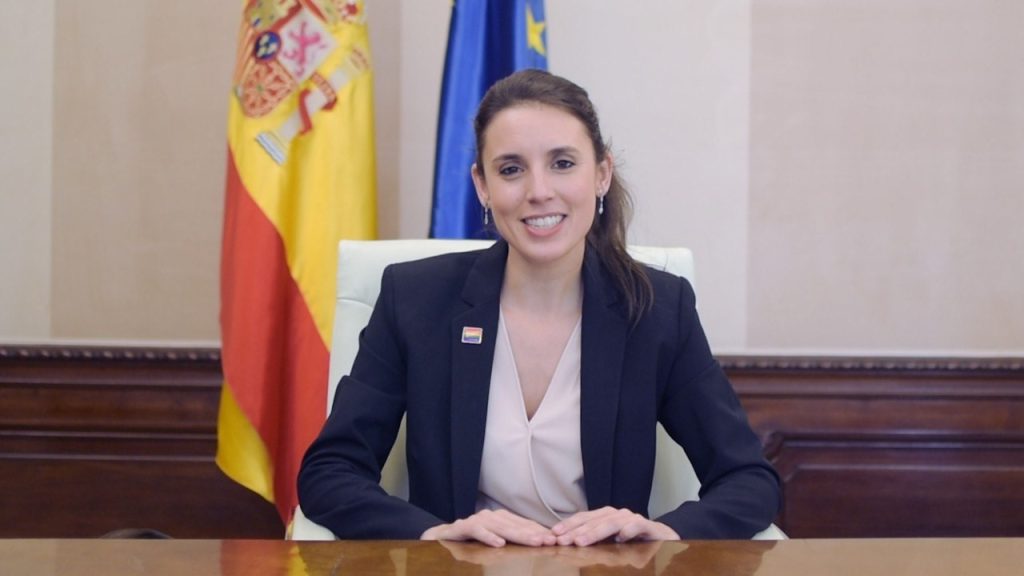 Ministra de Igualdad